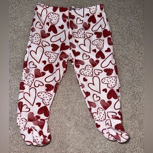 Cute heart leggings